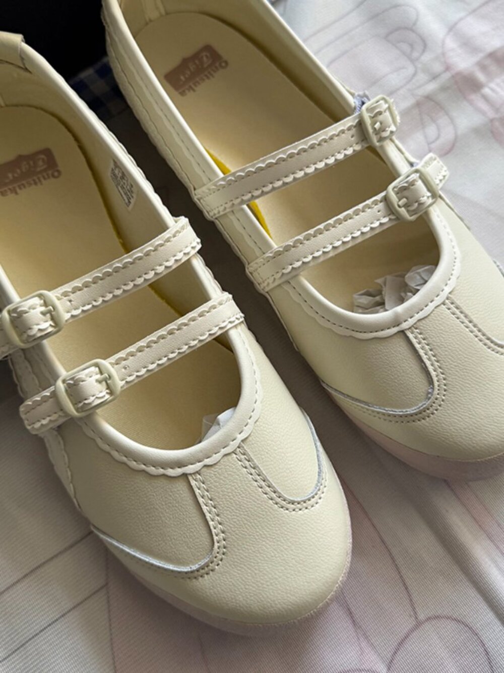 Onitsuka Tiger Mexico 66 Tgrs Cream Sneakers - Picture 5 of 7